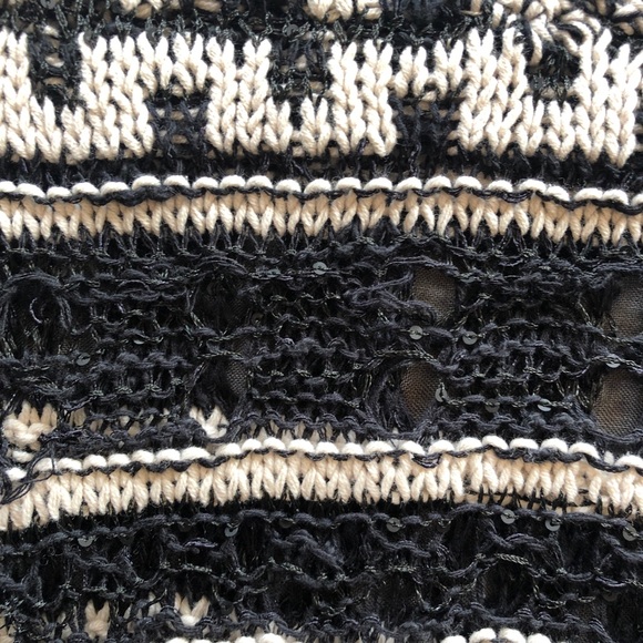 Free People Open Knit Slouchy Sweater XS - Picture 5 of 6